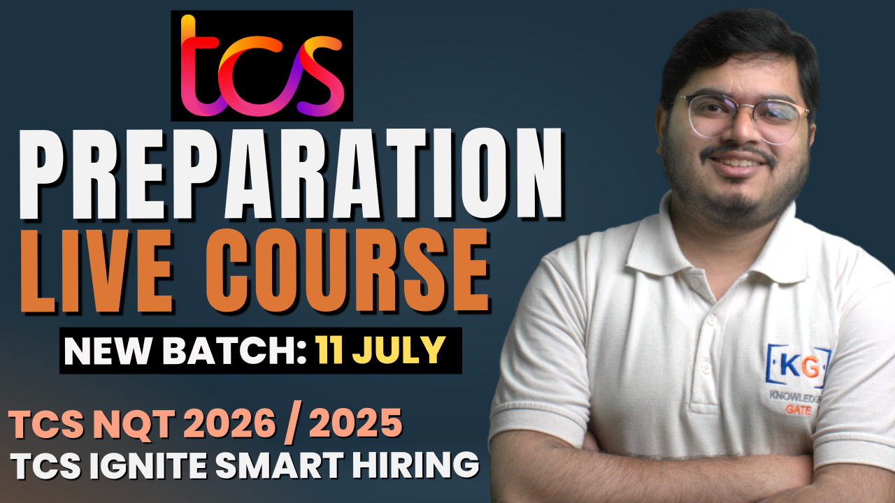 TCS Preparation Live Course thumbnail